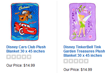 Disney Baby Blanket FREE with Any Nursery purchase