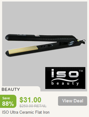 Ceramic Hot Iron only $23 shipped!