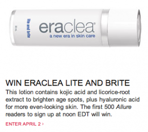 Free Stuff allure.com