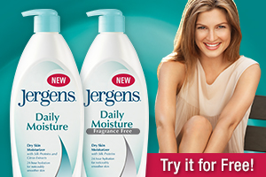 FREE Sample of Jergens Daily Moisturizer
