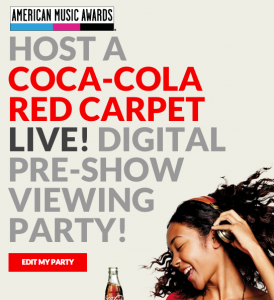 AMA Coke Music Party Pack!
