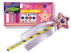 Amazon.com Melissa Doug Wooden Princess Wand DYO Toys Games