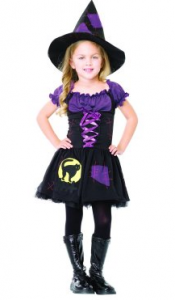 Black Cat Witch Child Costume