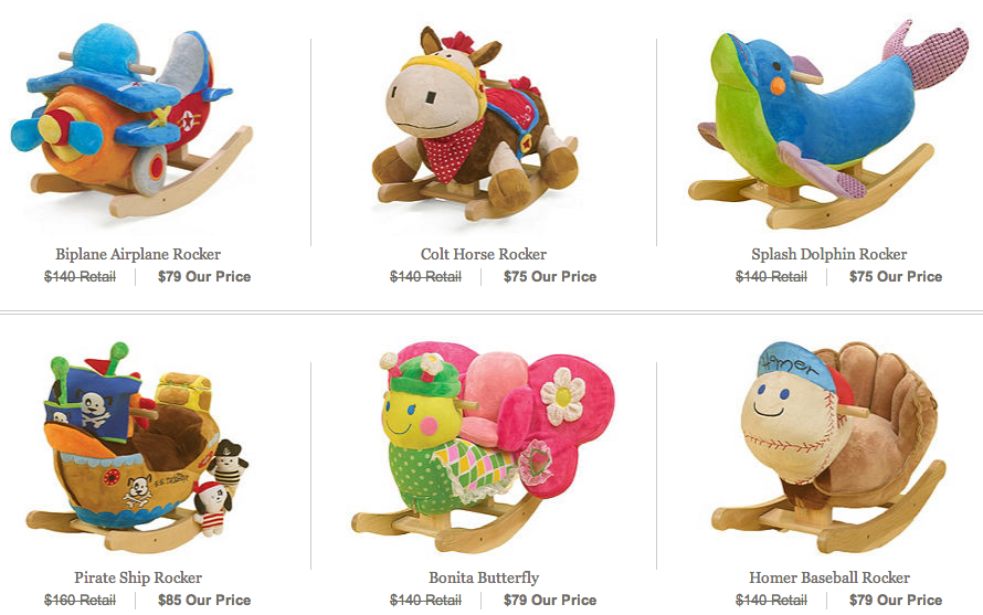 Rockabye Rockers on Sale