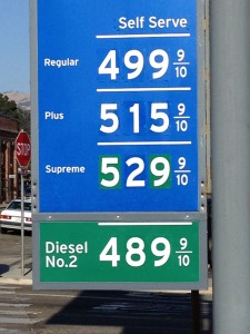 california gas prices