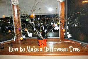How to Make a Halloween Tree