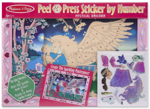 Melissa & Doug Peel & Press Sticker Unicorn Melissa & Doug Peel & Press Sticker Unicorn