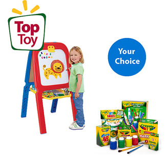 Customer Pick Crayola Easel Art Set Bundle Pretend Play Arts Crafts Walmart.com