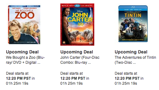 movie lightning deals