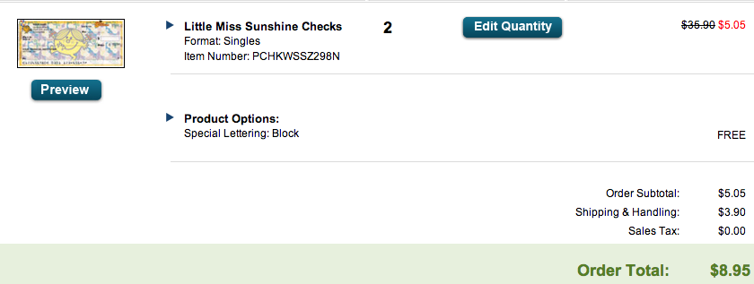 4checks Personal Checks Address Labels Personal Cards Checkbook Covers and Check Accessories