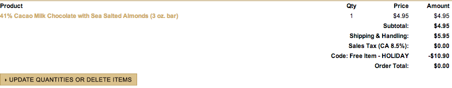 SCHARFFEN BERGER Checkout Review Place Your Order