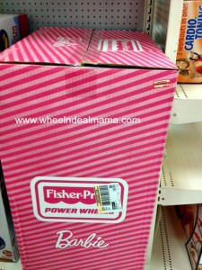 barbie power wheel