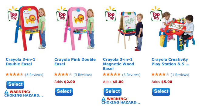 crayola easel