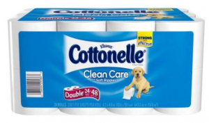 Amazon.com  Cottonelle Clean Care Toilet Paper  Double Roll  24 Count  Pack of 2   Health   Personal Care