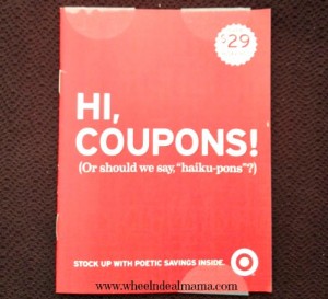 coupon book from target