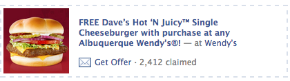 wendys offer