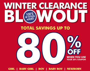 winter clearance