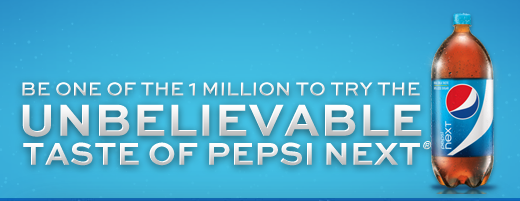 Get a Free 2 Liter Bottle of PepsiNEXT