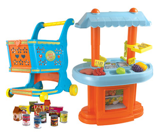 Mega Market Play Set   13 Accessories  Pretend Play  Arts   Crafts   Walmart.com