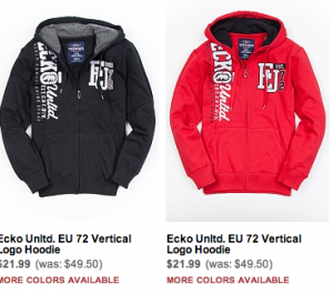 Men’s Hoodies  Zip Up   Ecko Unlimited
