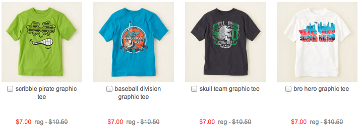 boy graphic tees  Children s Clothing   Kids Clothes   Shoes   Clothing Store   The Children s Place
