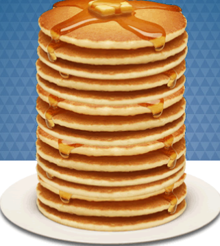 free pancakes