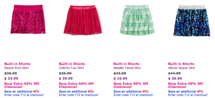 justice skirts