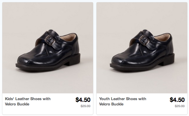 kids shoes blowout