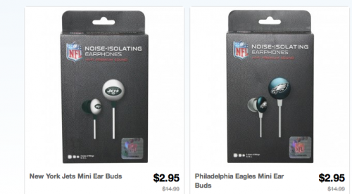 nfl team earbuds