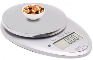 Amazon.com Ozeri Pro II Digital Kitchen Scale in Elegant Chrome 1g to 12 lbs Capacity with Countdown Kitchen Timer Kitchen Dining