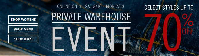true religion warehouse sale