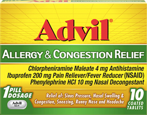 advil congestion