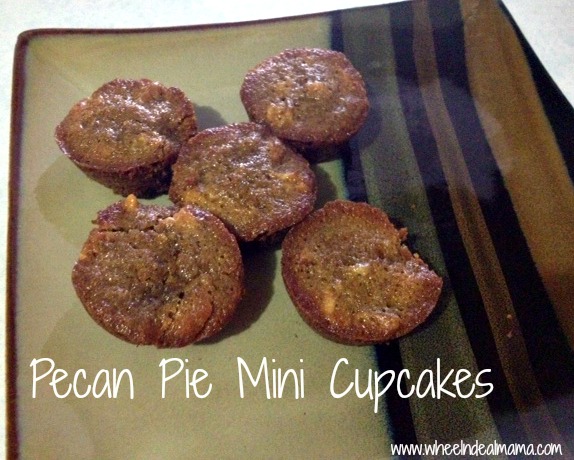 pecan pie mini cupcakes