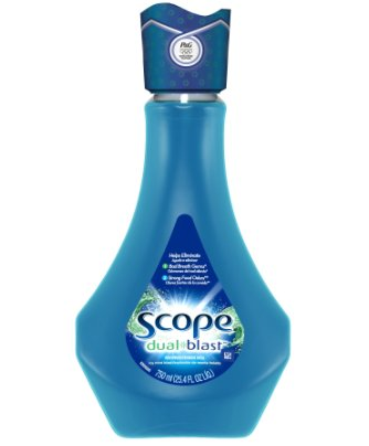Amazon.com  Scope Dualblast Mouthwash Icy Mint Blast 750 Ml  Health   Personal Care