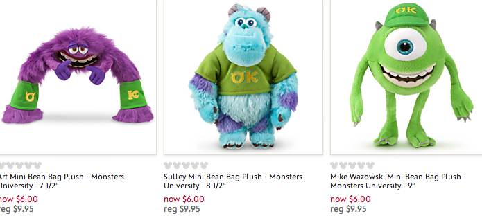 Monsters University   Disney Store