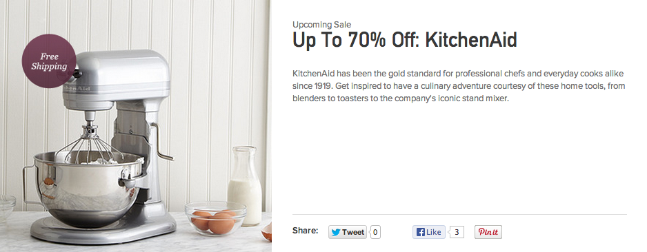 Up to 70 Off KitchenAid Gilt Home