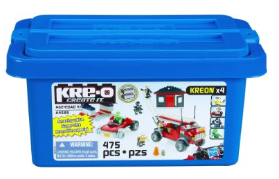 Amazon.com  KRE O Transformers Brick Bucket  A4585   Toys   Games