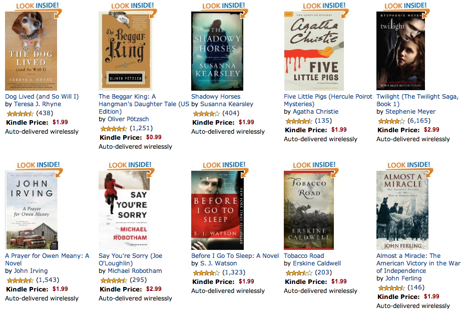 Amazon.com  Kindle Daily   Gold Box Deal of the Day