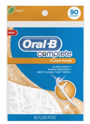 Amazon.com  Oral B Complete Floss Picks Mint 90 Count  Health   Personal Care