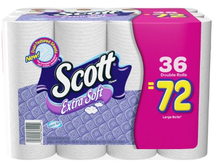 Amazon.com Scott Extra Soft Bath Tissue Rolls 36 Count Health Personal Care