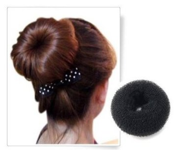 Amazon.com  SODIAL TM  BLACK BUN HAIR FORMER DONUT DOUGHNUT SHAPER RING STYLER HAIRDRESSING Diameter 9cm  Everything Else