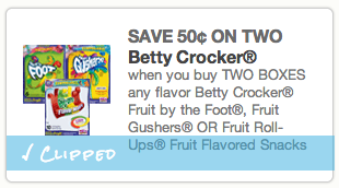 betty crocker coupon