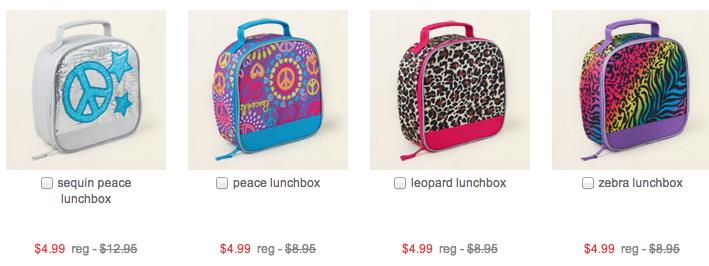 lunch boxes