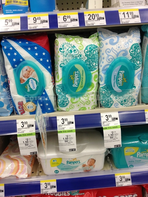 pampers wipes free