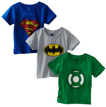 Amazon.com  Fruit of the Loom Boys 2 7 Three Pack Funpals Justice League Shirt  Clothing