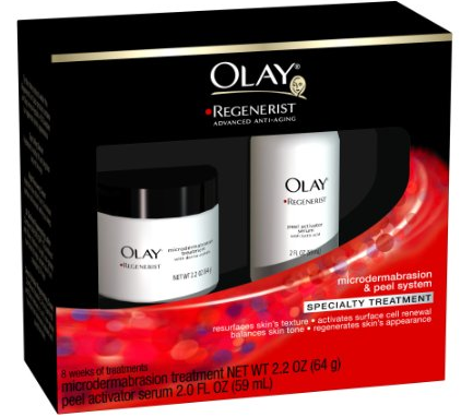 Amazon.com Olay Regenerist Microdermabrasion Peel System 1 Kit Beauty