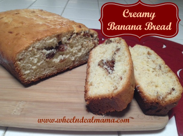 Creamy Banana Bread