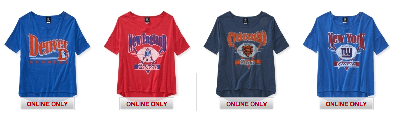 NFL   BRANDS WE ♥ LOVE   Aeropostale