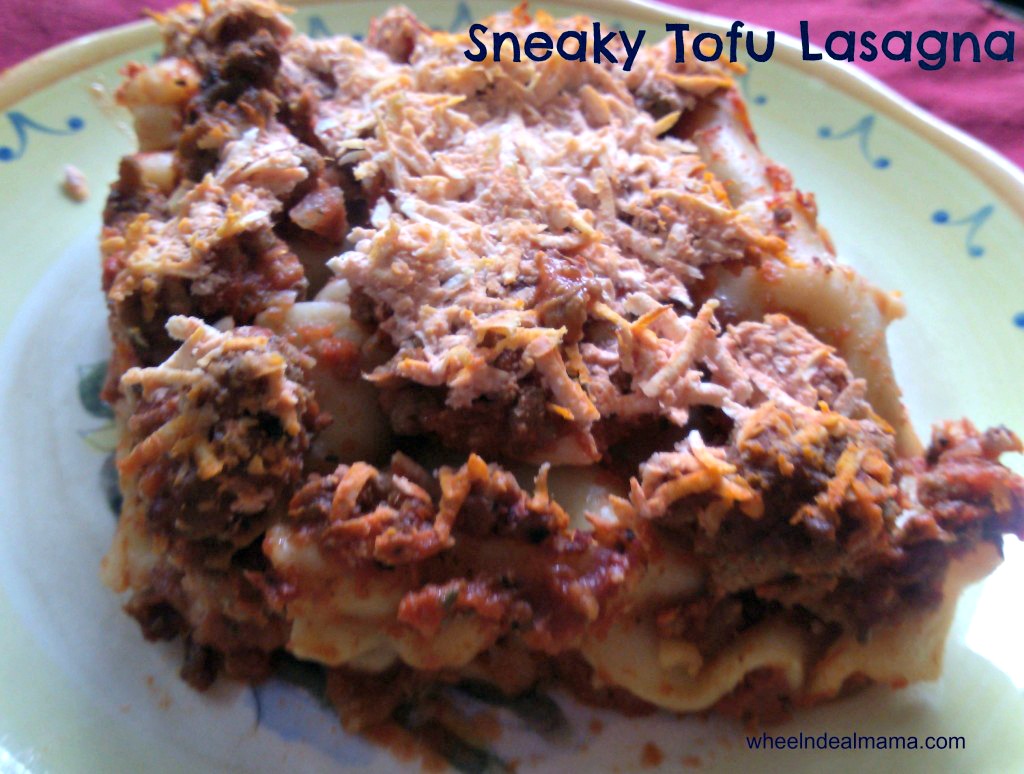 Sneaky Tofu Lasagna