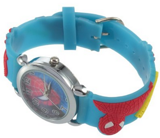 YKS Spider Man Marvel Child Boy Quartz Wrist Watch New  Watches  Amazon.com